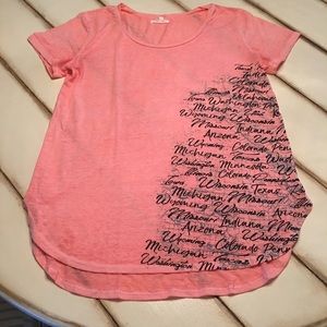 Slub t-shirt.